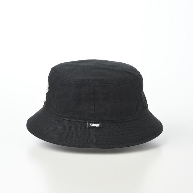 ショットのバケットハット CHAIN STITCH BUCKET HAT（チェーンステッチバケットハット） SC050 ブラック