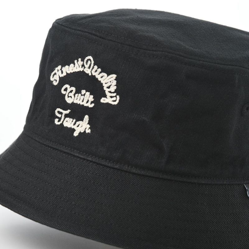 ショットのバケットハット CHAIN STITCH BUCKET HAT（チェーンステッチバケットハット） SC050 ブラック