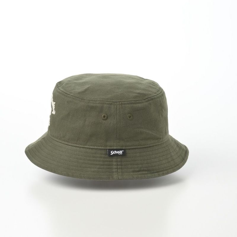 ショットのバケットハット CHAIN STITCH BUCKET HAT（チェーンステッチバケットハット） SC050 カーキ