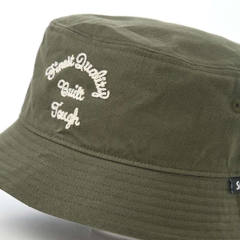 ショットのバケットハット CHAIN STITCH BUCKET HAT（チェーンステッチバケットハット） SC050 カーキ