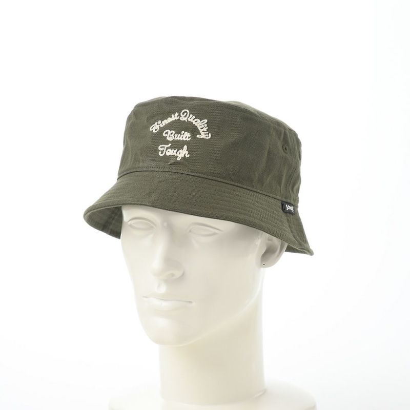 ショットのバケットハット CHAIN STITCH BUCKET HAT（チェーンステッチバケットハット） SC050 カーキ