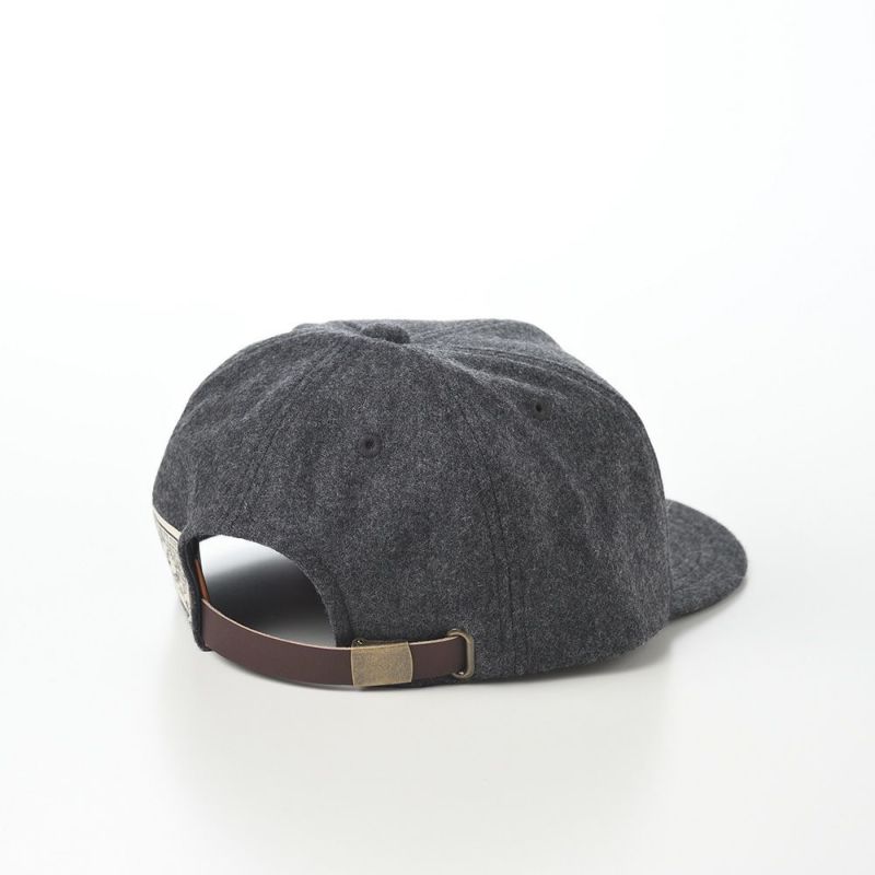 ショットのショートバイザーキャップ FLANNEL SHORT BRIM CAP（フランネルショートブリムキャップ） SC051 チャコール