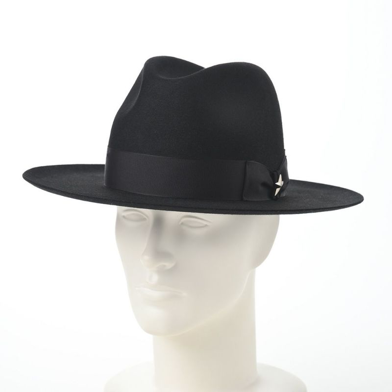 ショットのフェルトハット ONE STAR FELT HAT（ワンスターフェルトハット） SC054 ブラック