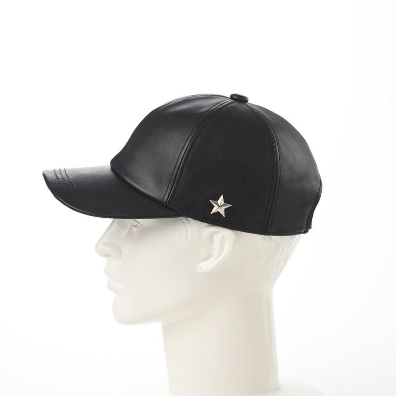 ショットのキャップ ONE STAR LEATHER CAP（ワンスターレザーキャップ） SC055 ブラック