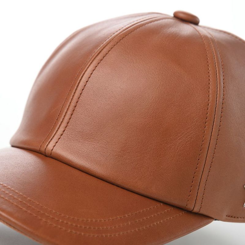 ショットのキャップ ONE STAR LEATHER CAP（ワンスターレザーキャップ） SC055 ブラウン