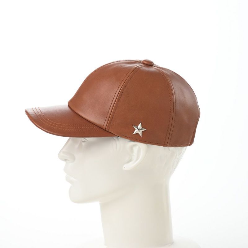 ショットのキャップ ONE STAR LEATHER CAP（ワンスターレザーキャップ） SC055 ブラウン