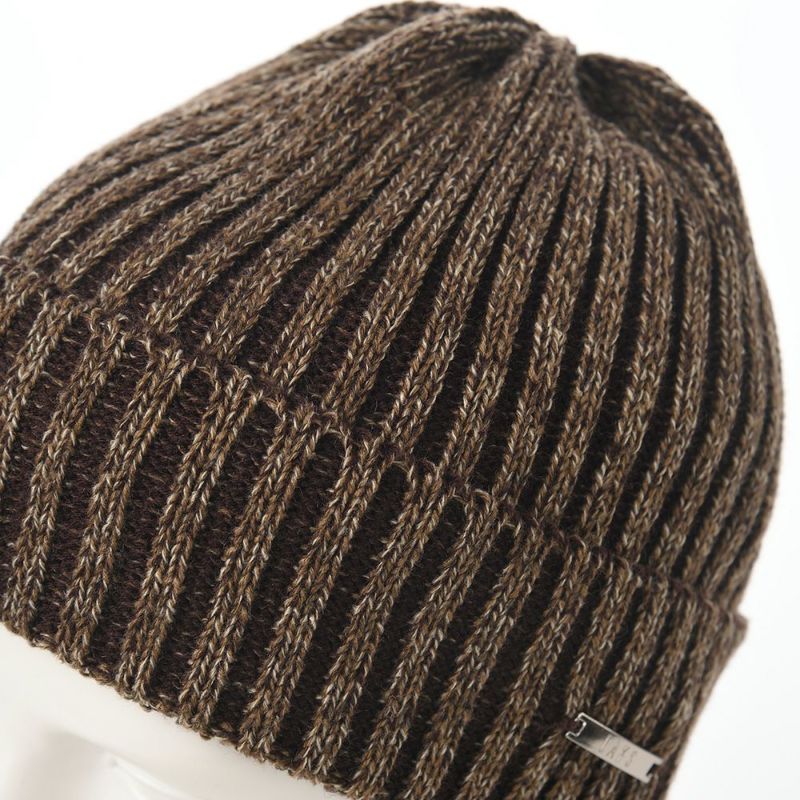 ダックスのニット帽 Knit Watch Rib Knit（ニットワッチ リブニット） D3907 ブラウン