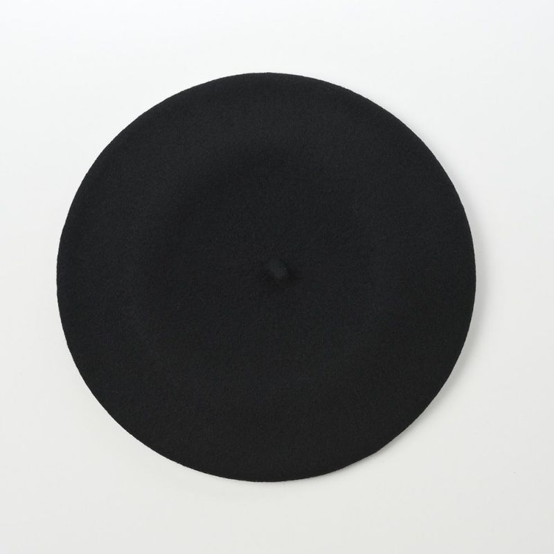 ボルサリーノのベレー帽 Basque Beret（バスク ベレー） B80002 ブラック