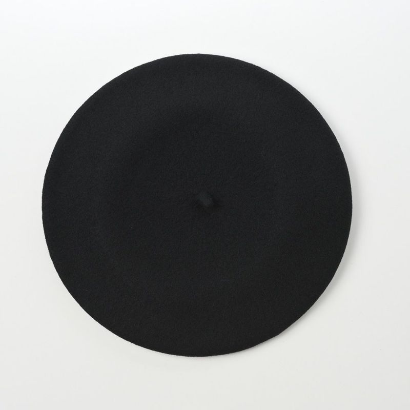 ボルサリーノのベレー帽 Basque Beret（バスク ベレー） B80002 ブラック