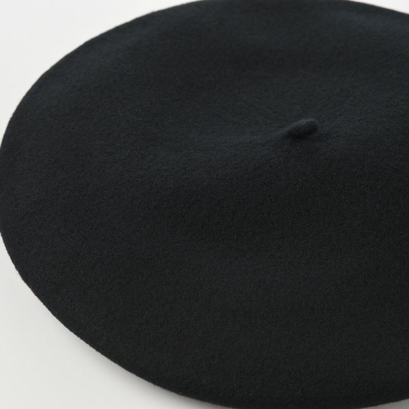 ボルサリーノのベレー帽 Basque Beret（バスク ベレー） B80002 ブラック