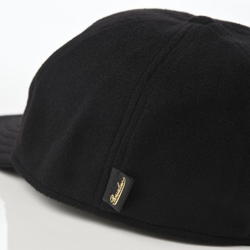 ボルサリーノのキャップ Baseball Cap（ベースボール キャップ） B95006 ブラック