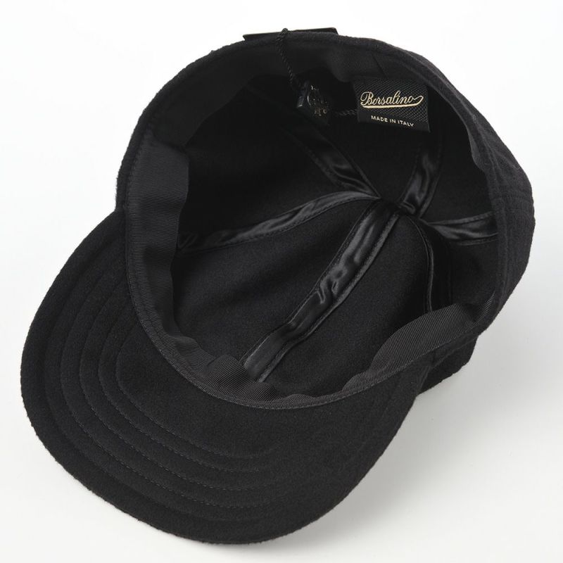 ボルサリーノのキャップ Baseball Cap（ベースボール キャップ） B95006 ブラック