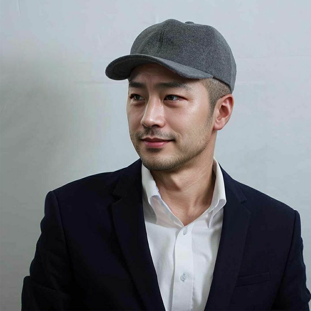 ボルサリーノ キャップ Baseball Cashmere Cap（ベースボール カシミア
