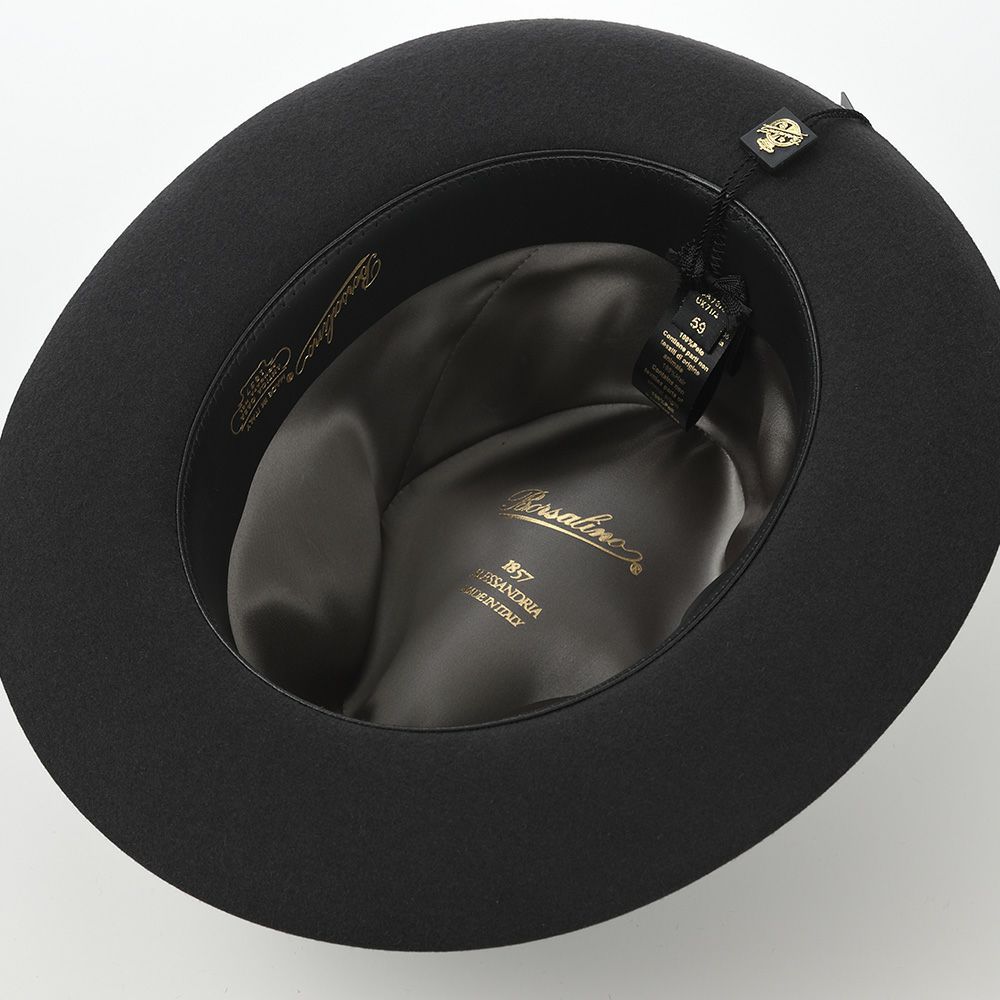 ボルサリーノ フェルトハット Alessandria rasato（アレッサンドリア