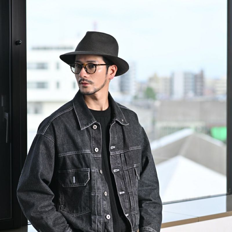 ボルサリーノのフェルトハット Traveller felt（トラベラー フェルト） 150228 ブラウン