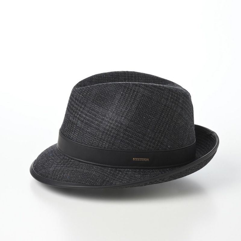 ステットソンのソフトハット DORMEUIL WOODLAND HAT（ドーメル ウッドランド ハット） SE743 ブラック