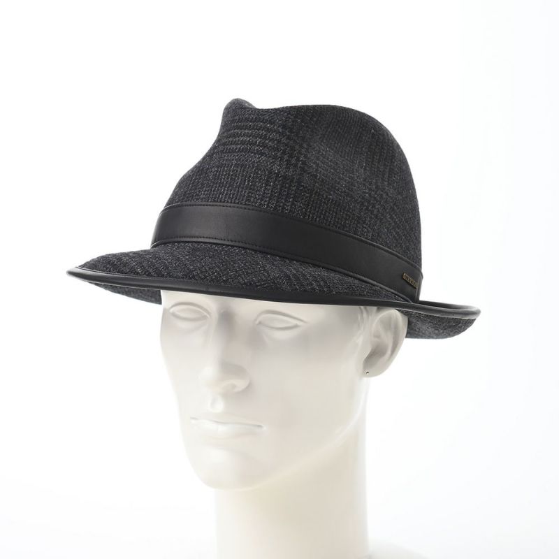 ステットソンのソフトハット DORMEUIL WOODLAND HAT（ドーメル ウッドランド ハット） SE743 ブラック