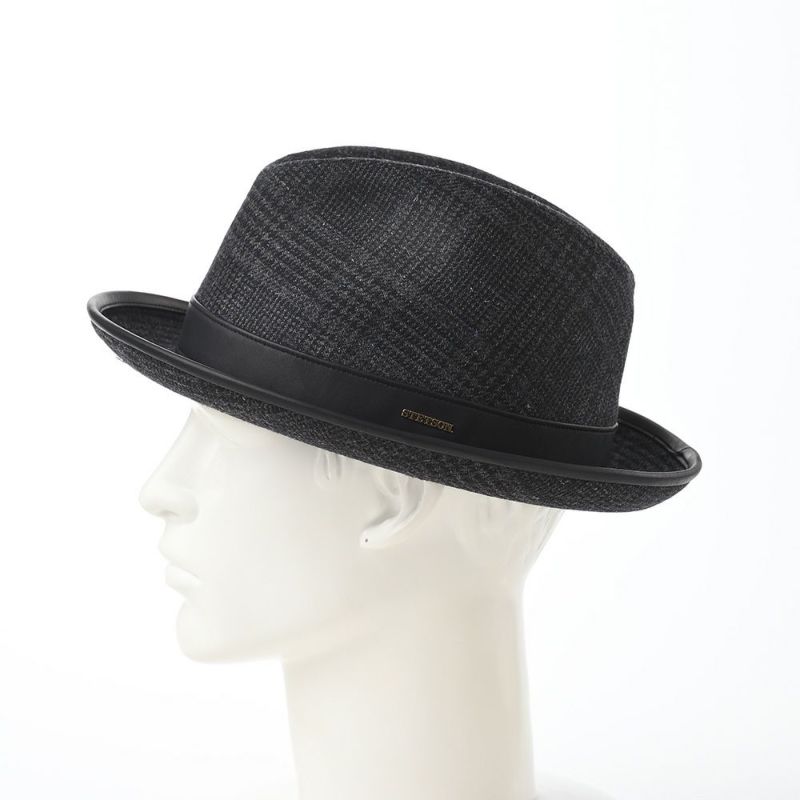 ステットソンのソフトハット DORMEUIL WOODLAND HAT（ドーメル ウッドランド ハット） SE743 ブラック