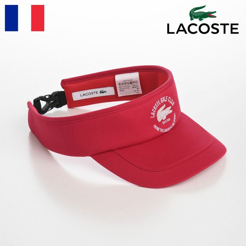 時谷堂百貨 | サンバイザー ラコステ LACOSTE GOLF CLUB VISOR