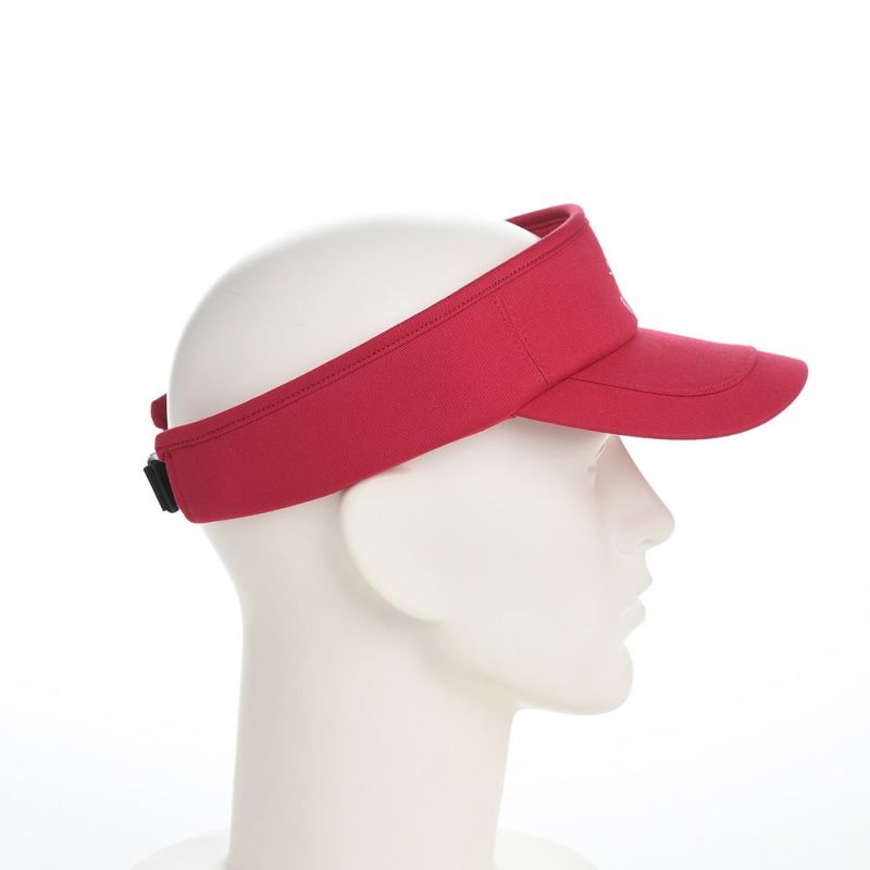 ラコステのサンバイザー LACOSTE GOLF CLUB VISOR（ラコステゴルフクラブバイザー） L1291 レッド