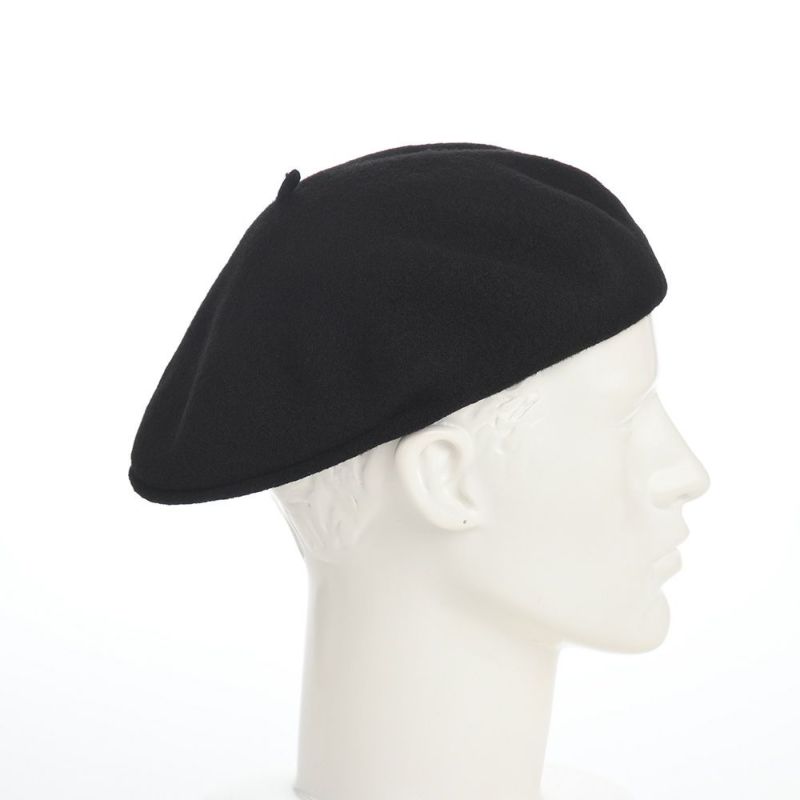 ロレールのベレー帽 PAU WL（パウ ウール） ブラック