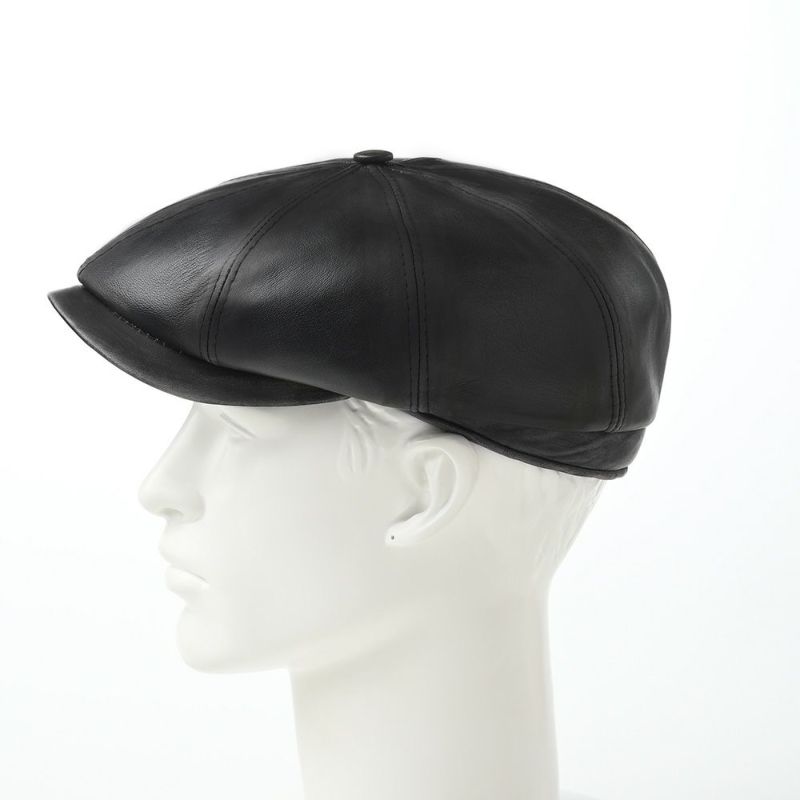 マローネのキャスケット Lambskin Casquette（ラムスキン キャスケット） BN132 ブラック