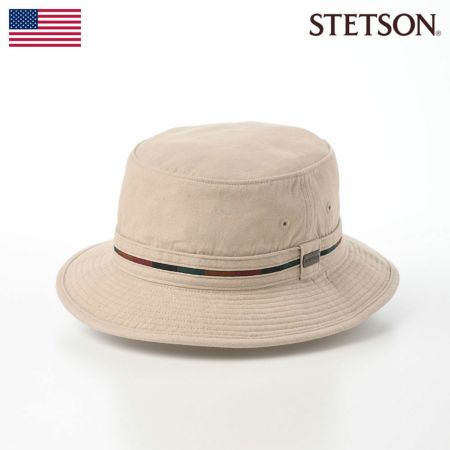 ステットソン 布帛ソフトハット COTTON OVERDYE WASHED HAT