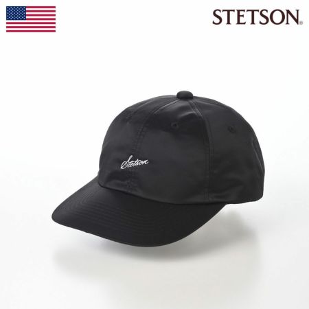 ステットソンのキャップ MA-1 NYLON CAP（エムエーワン ナイロン キャップ） SE129 ブラック