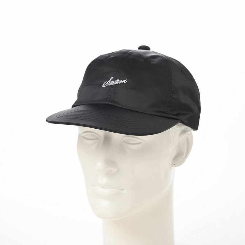 ステットソンのキャップ MA-1 NYLON CAP（エムエーワン ナイロン キャップ） SE129 ブラック