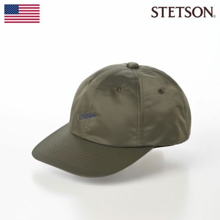 ステットソンのキャップ MA-1 NYLON CAP（エムエーワン ナイロン キャップ） SE129 グリーン