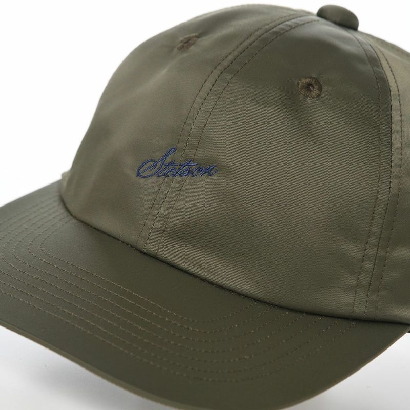 ステットソンのキャップ MA-1 NYLON CAP（エムエーワン ナイロン キャップ） SE129 グリーン