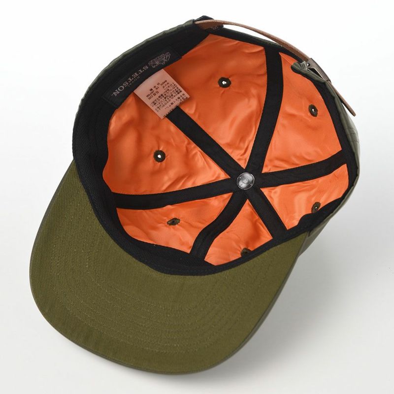 ステットソンのキャップ MA-1 NYLON CAP（エムエーワン ナイロン キャップ） SE129 グリーン