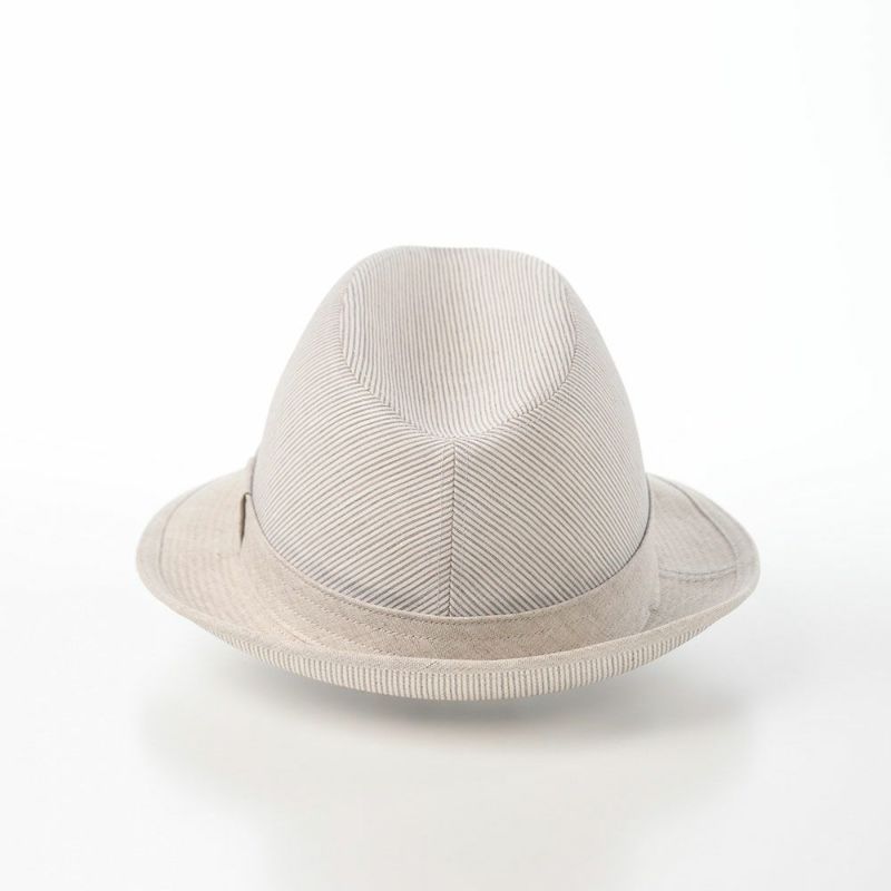 ステットソンのソフトハット SLUB BORDER HAT（スラブボーダー ハット） SE192 ベージュ