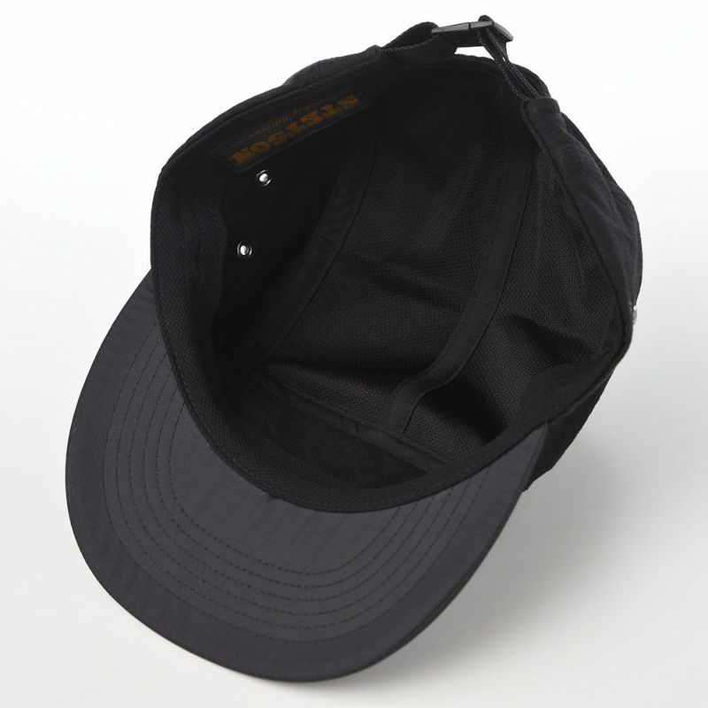 ステットソンのキャップ COTTON JET CAP（コットン ジェットキャップ）SE444 ブラック