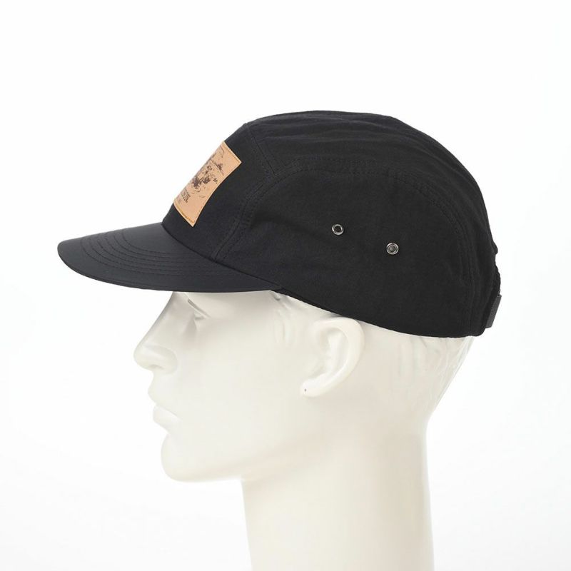 ステットソンのキャップ COTTON JET CAP（コットン ジェットキャップ）SE444 ブラック