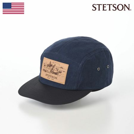 ステットソンのキャップ COTTON JET CAP（コットン ジェットキャップ）SE444 ネイビー