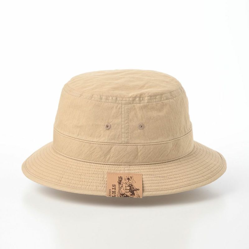 ステットソンのサファリハット COTTON SAFARI RETRO PATCH（コットンサファリ レトロパッチ）SE450 ベージュ