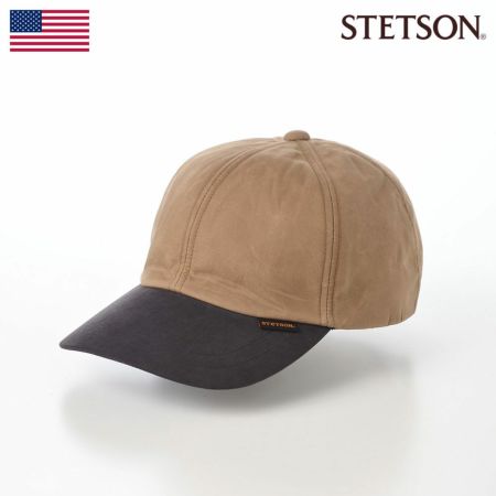 ステットソンのキャップ PARAFFIN COAT CAP（パラフィンコート キャップ）SE482 ベージュ