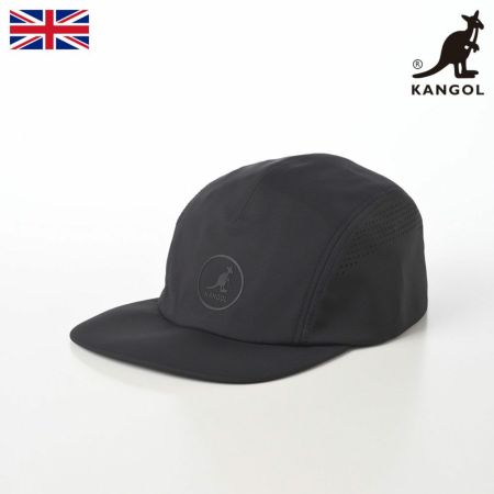カンゴールのキャップ KANGOL LONG BEACH CAP（カンゴール ロングビーチ キャップ） ブラック