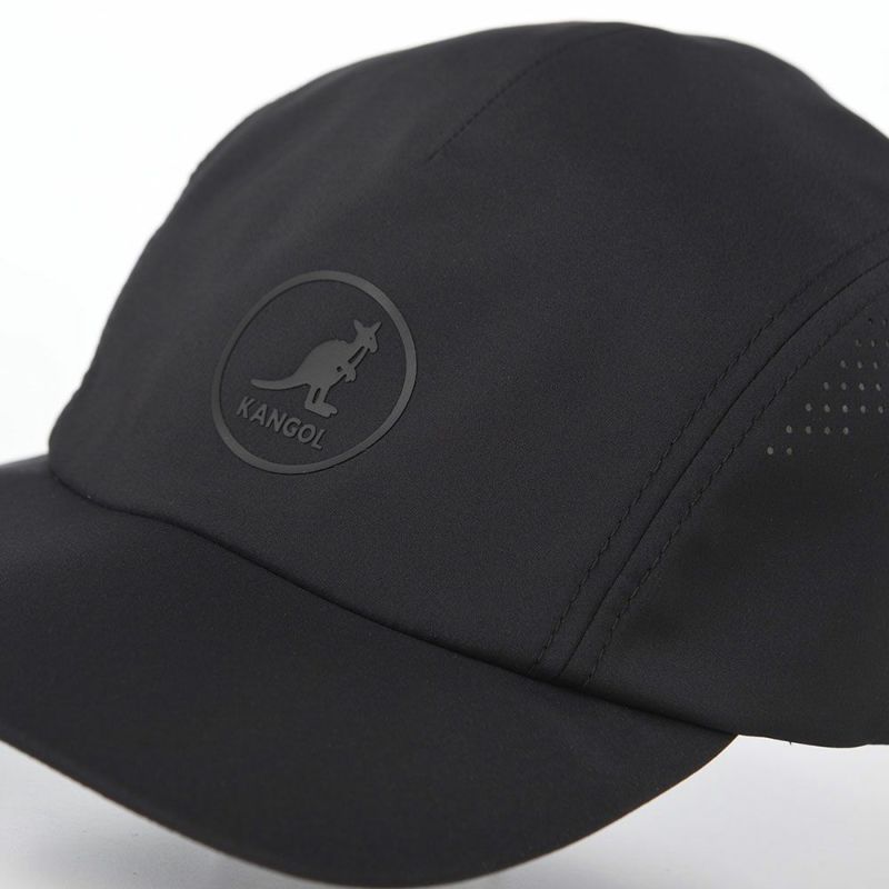 カンゴールのキャップ KANGOL LONG BEACH CAP（カンゴール ロングビーチ キャップ） ブラック