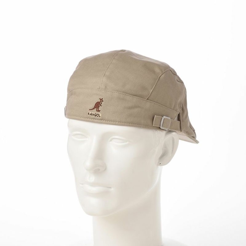 カンゴールのハンチング SMU COTTON HUNTING CAP（コットン ハンチングキャップ） ベージュ