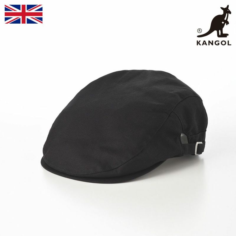 帽子 ハンチング KANGOL（カンゴール） SMU COTTON HUNTING CAP（コットン ハンチングキャップ） ブラック