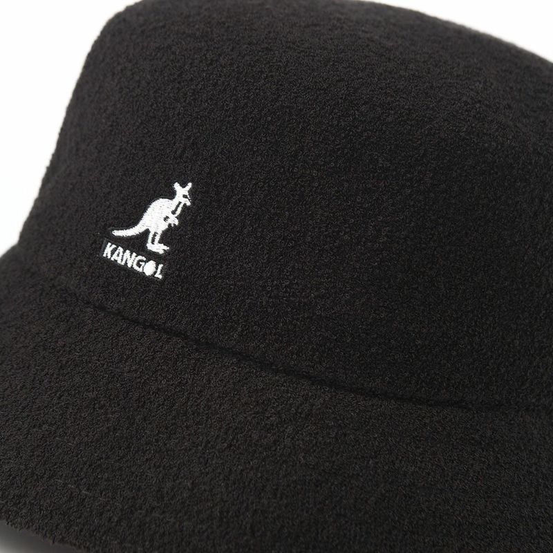 カンゴールのバケットハット BERMUDA BUCKET（バミューダ バケット） ブラック
