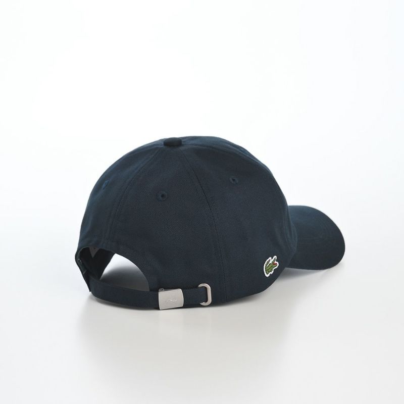 ラコステのキャップ COTTON TWILL CAP（コットンツイルキャップ） L1278 ネイビー