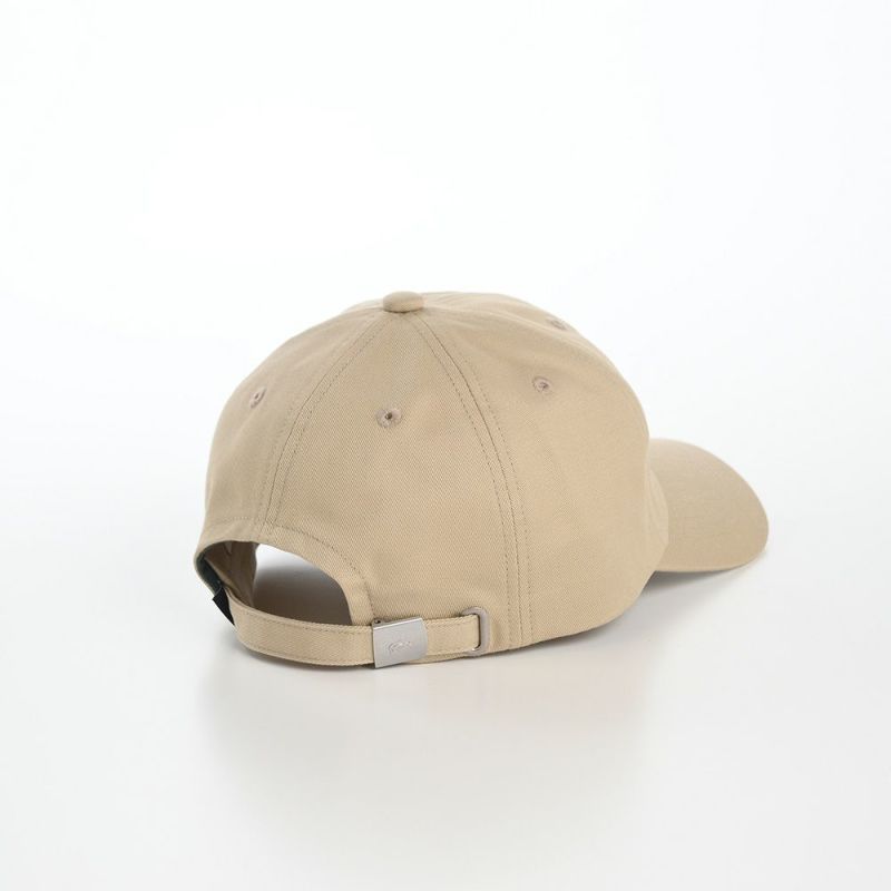 ラコステのキャップ BASIC COTTON CAP（ベーシックコットンキャップ） L1279 ベージュ