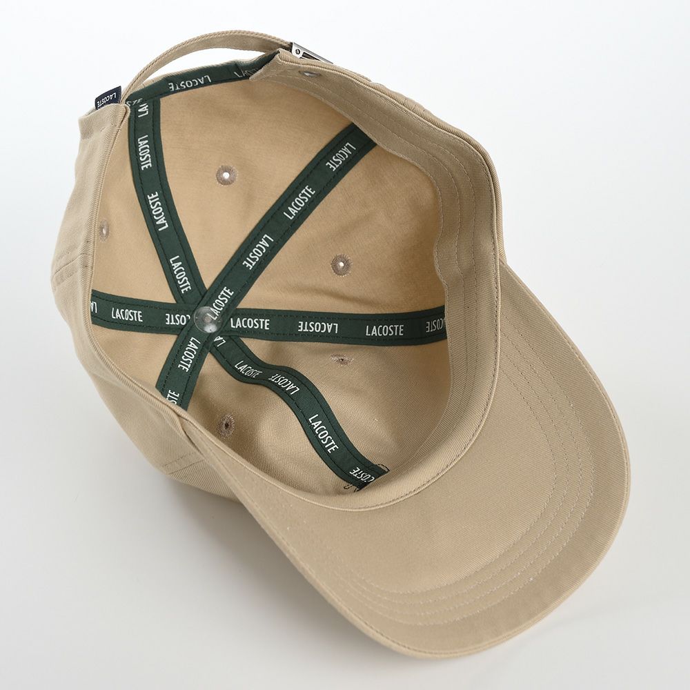 ラコステ キャップ BASIC COTTON CAP（ベーシックコットンキャップ