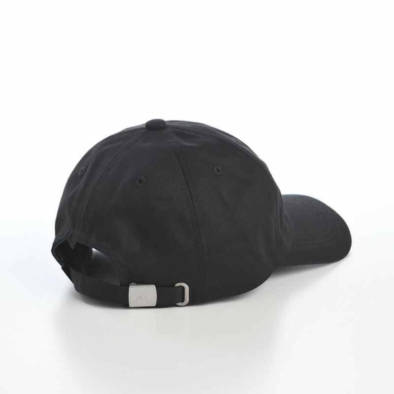 ラコステのキャップ BIG LOGO CAP（ビッグロゴ キャップ） L1280 ブラック