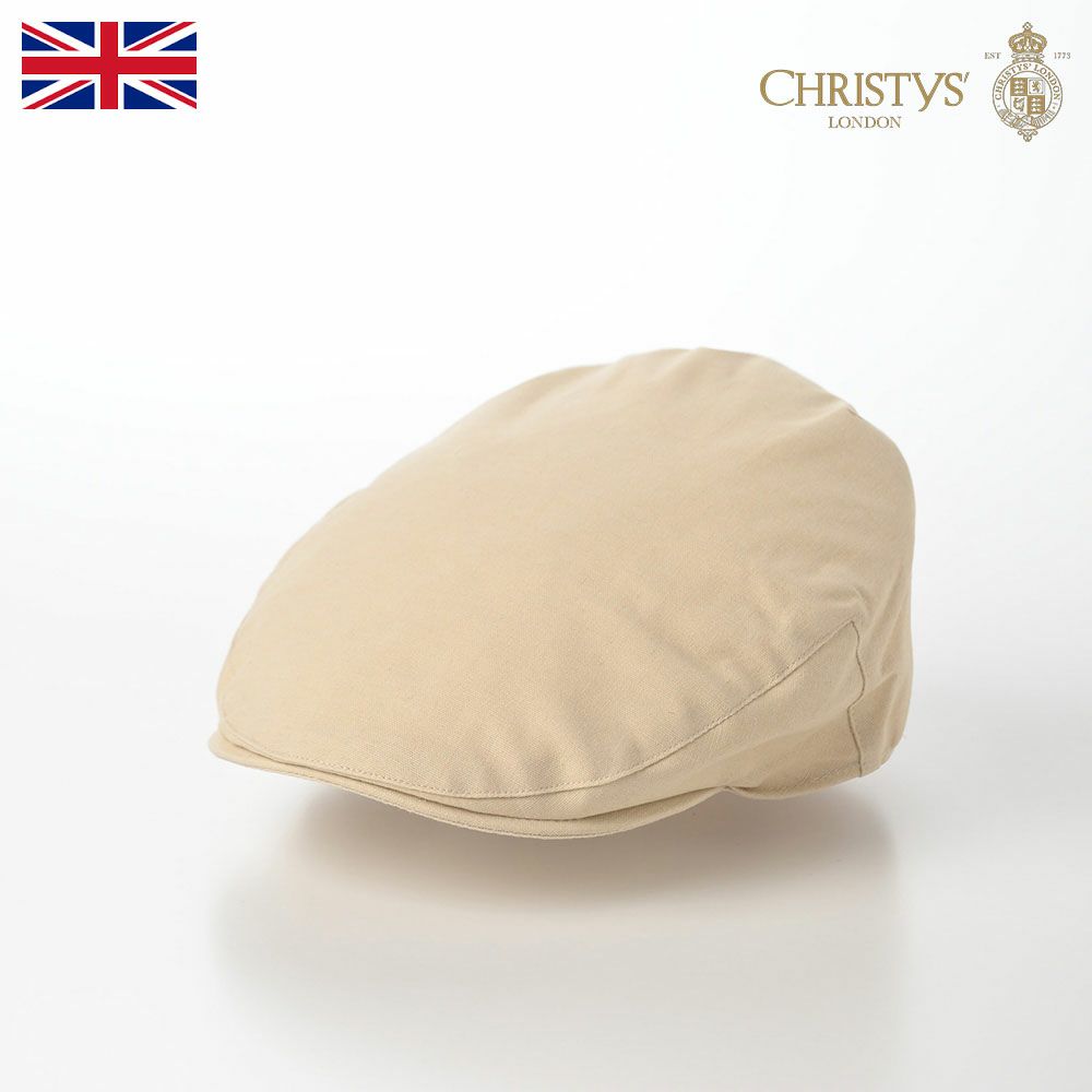 クリスティーズ ロンドンのハンチング Balmoral Linen Blend（バルモラル リネンブレンド） バターミルク