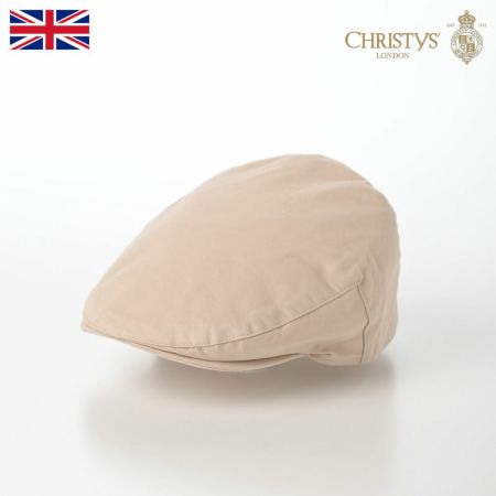 クリスティーズ ロンドンのハンチング Balmoral Cotton Cap（バルモラル コットンキャップ） ストーン