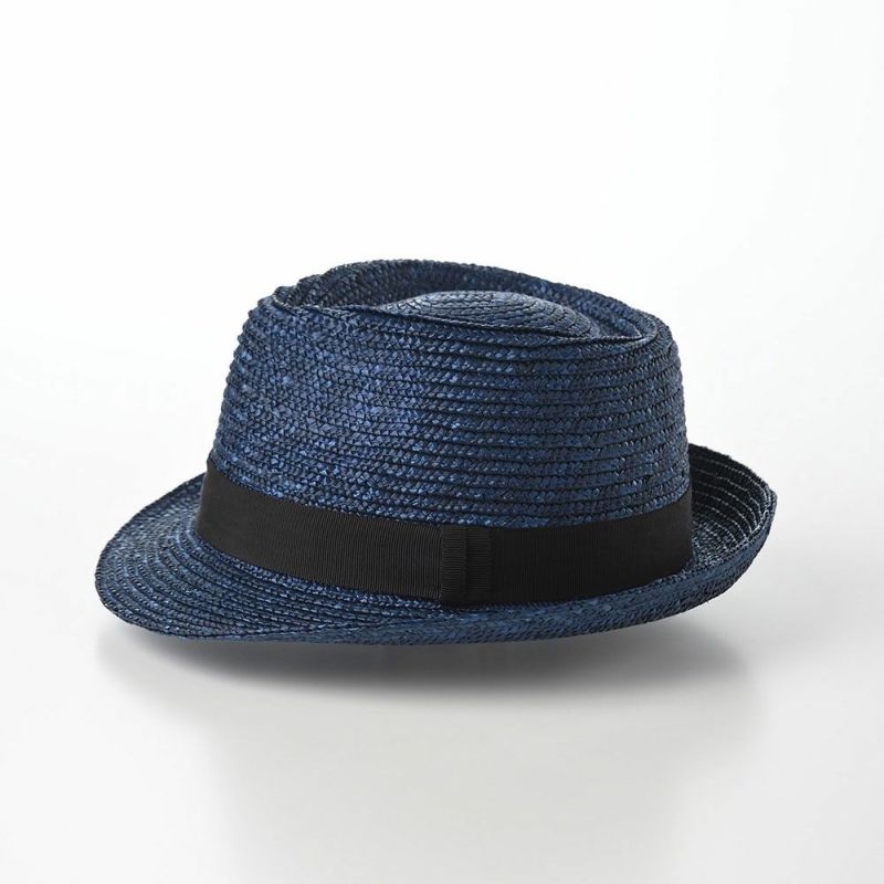 田中帽子店の麦わら帽 Noah（ノア） UK-H005 ブルー